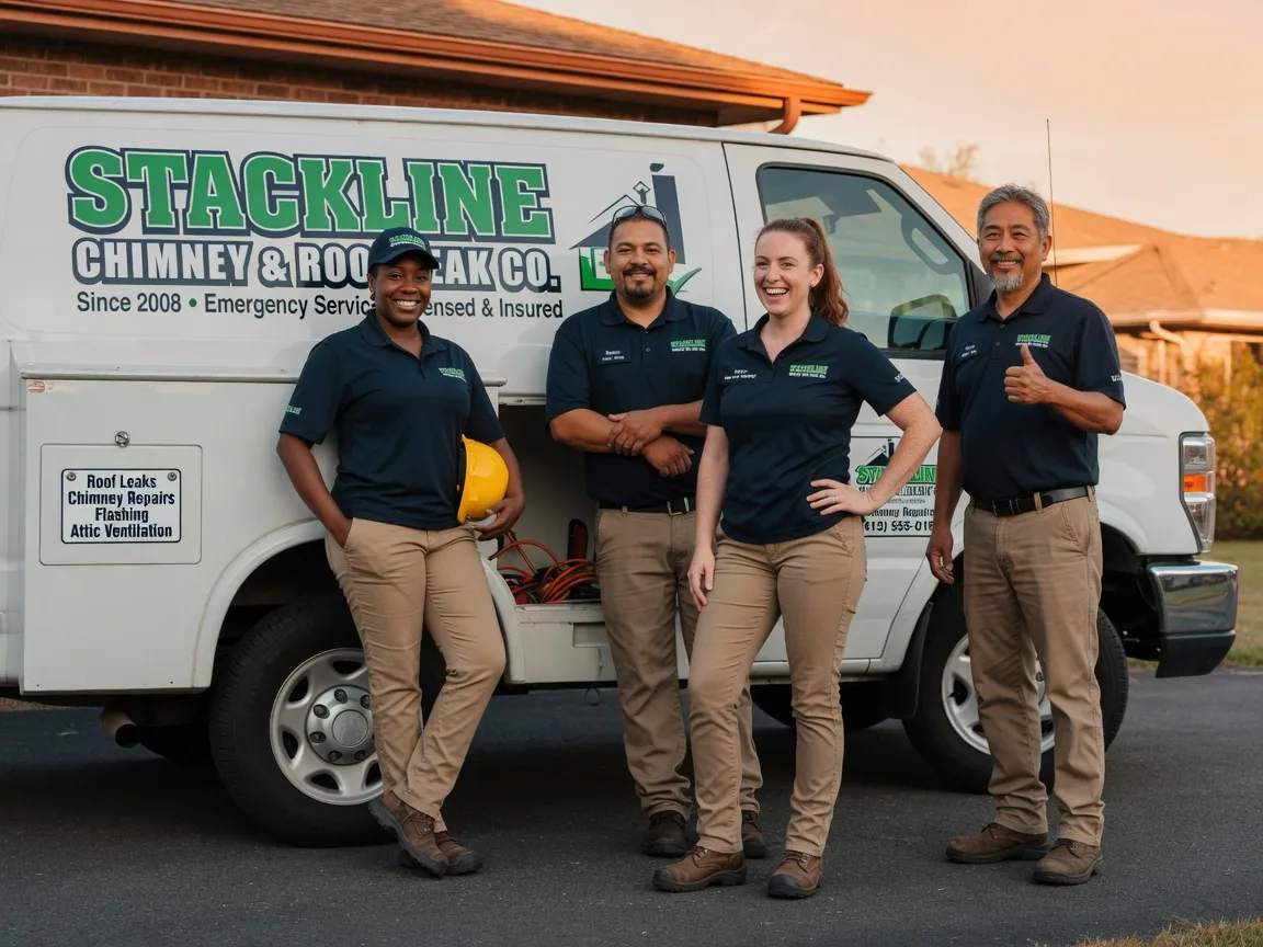 Chimney flashing repair company in Walton, OR